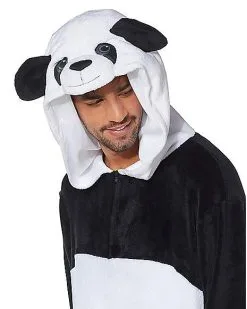 Spirit Halloween Adult Panda Union Suit -Girls Costumes Shop 01437250 d
