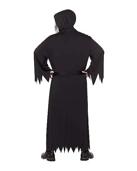 Spirit Halloween Adult Grim Reaper Plus Size Robe 2 Spirit Halloween Adult Grim Reaper Plus Size Robe - Image 2