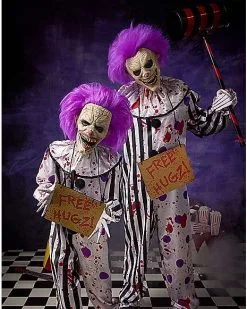 Spirit Halloween Kids Hugz The Clown Costume -Girls Costumes Shop 01439629 d