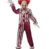 Spirit Halloween Kids Creepy Clown Costume