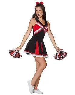 Spirit Halloween Adult Cheerleader Costume -Girls Costumes Shop 01440494 a