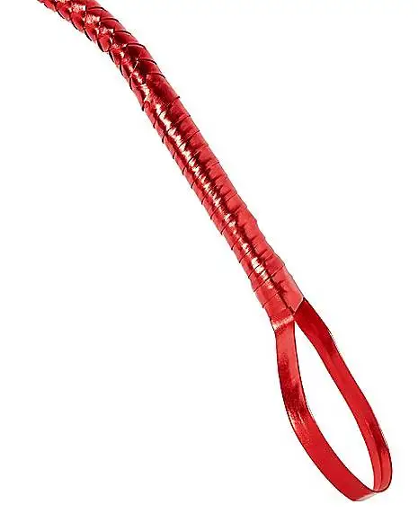 Spirit Halloween Red Devil Tail Whip 2 Spirit Halloween Red Devil Tail Whip - Image 2