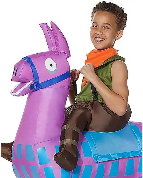 Spirit Halloween Boys Giddy Up Inflatable Costume - Fortnite 3 Spirit Halloween Boys Giddy Up Inflatable Costume - Fortnite - Image 3