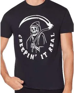 Spirit Halloween Creepin' It Real T Shirt -Girls Costumes Shop 01444033 c