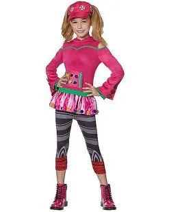 Spirit Halloween Girls Zoey Costume - Fortnite