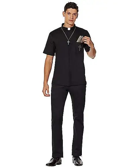 Spirit Halloween Priest Costume Kit 1 Spirit Halloween Priest Costume Kit