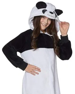 Spirit Halloween Kids Panda One-Piece Costume -Girls Costumes Shop 01445600 d