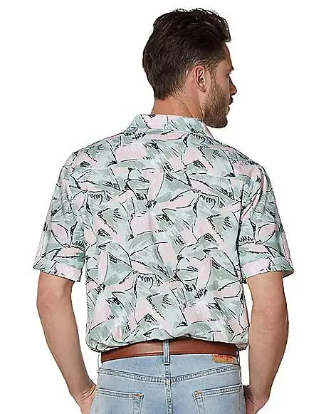 Spirit Halloween Hopper Button Down Shirt - Stranger Things 2 Spirit Halloween Hopper Button Down Shirt - Stranger Things - Image 2