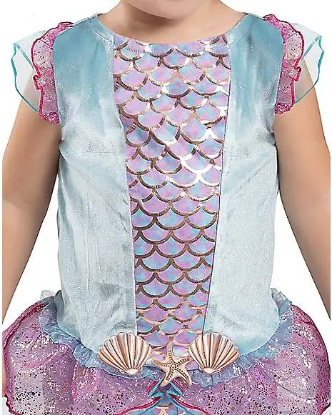 Spirit Halloween Baby Mermaid Costume 2 Spirit Halloween Baby Mermaid Costume - Image 2