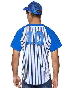 Spirit Halloween Male Baseball Jersey 4 Spirit Halloween Male Baseball Jersey -Girls Costumes Shop 01454875 b