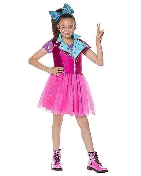 Spirit Halloween Kids JoJo Siwa Dress 1 Spirit Halloween Kids JoJo Siwa Dress