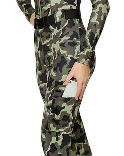 Spirit Halloween Adult Camo Catsuit Costume 7 Spirit Halloween Adult Camo Catsuit Costume -Girls Costumes Shop 01464775 d