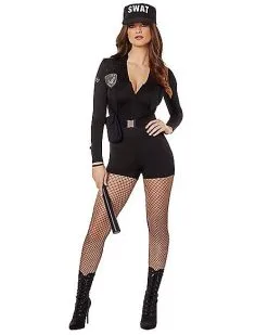 Spirit Halloween Adult SWAT Commander Costume