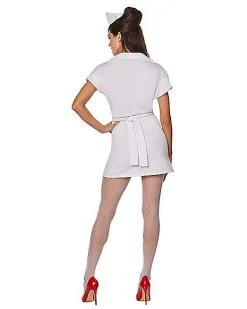 Spirit Halloween Adult Classic Nurse Costume -Girls Costumes Shop 01466630 c