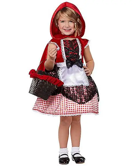 Spirit Halloween Toddler Little Red Riding Hood Costume 1 Spirit Halloween Toddler Little Red Riding Hood Costume