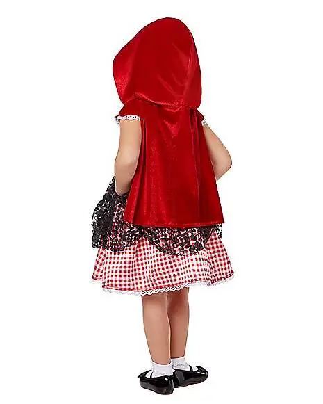 Spirit Halloween Toddler Little Red Riding Hood Costume 2 Spirit Halloween Toddler Little Red Riding Hood Costume - Image 2