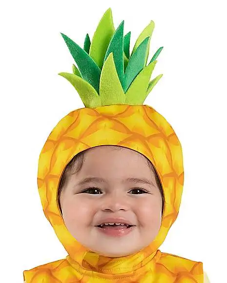 Spirit Halloween Baby Pineapple One Piece Costume 3 Spirit Halloween Baby Pineapple One Piece Costume - Image 3