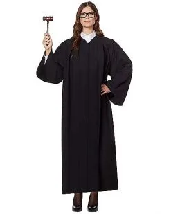 Spirit Halloween Adult Judge Robe Costume -Girls Costumes Shop 01469659 c