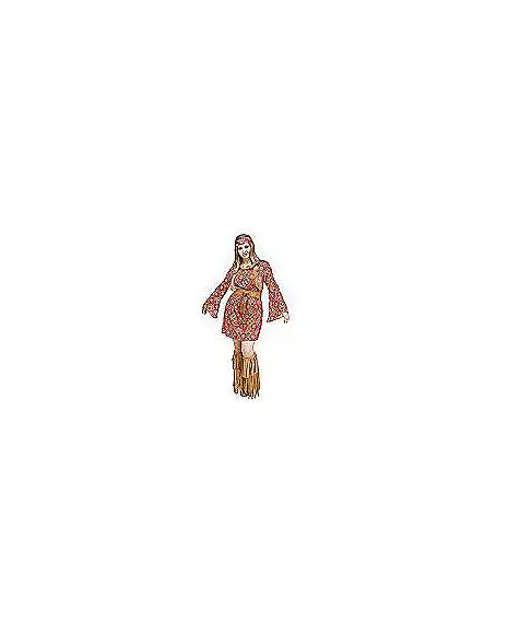 Spirit Halloween Adult Free Spirit Hippie Costume 3 Spirit Halloween Adult Free Spirit Hippie Costume - Image 3