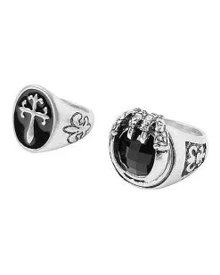 Spirit Halloween Adult Vampire Ring Set