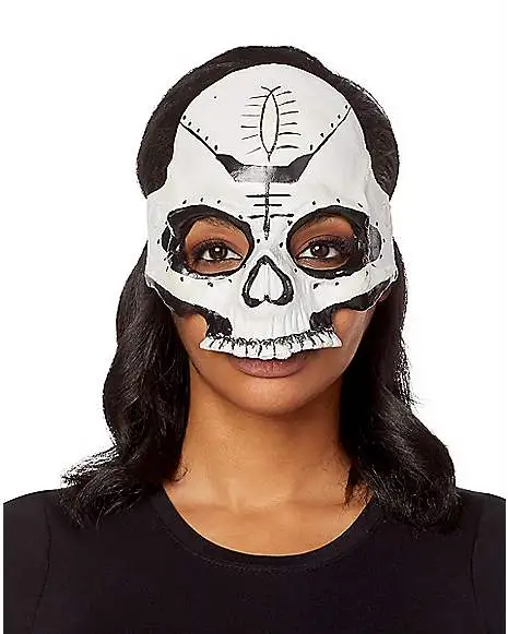 Spirit Halloween Witch Doctor Skull Half Mask 1 Spirit Halloween Witch Doctor Skull Half Mask