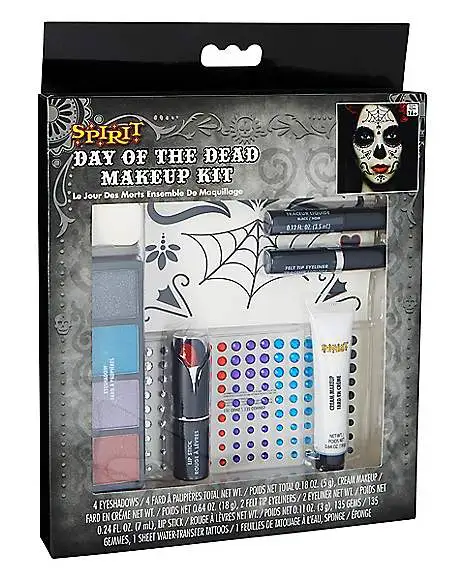 Spirit Halloween Day Of The Dead Makeup Kit 2 Spirit Halloween Day Of The Dead Makeup Kit - Image 2