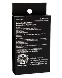 Spirit Halloween Day Of The Dead Press On Nails -Girls Costumes Shop 01474873 d