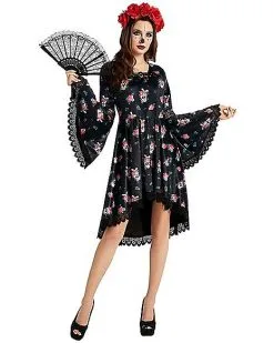 Spirit Halloween Adult Sugar Skull Darling Costume