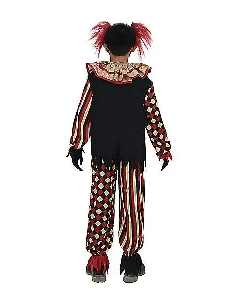 Spirit Halloween Kids Cursed Clown Costume 4 Spirit Halloween Kids Cursed Clown Costume - Image 4