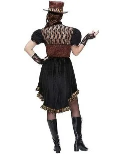 Spirit Halloween Adult Steampunk Lady Costume -Girls Costumes Shop 01482488 b