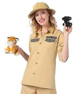 Spirit Halloween Adult Safari Guide Kit
