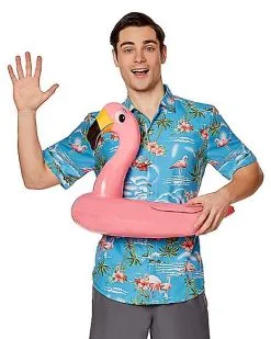 Spirit Halloween Inflatable Flamingo Float