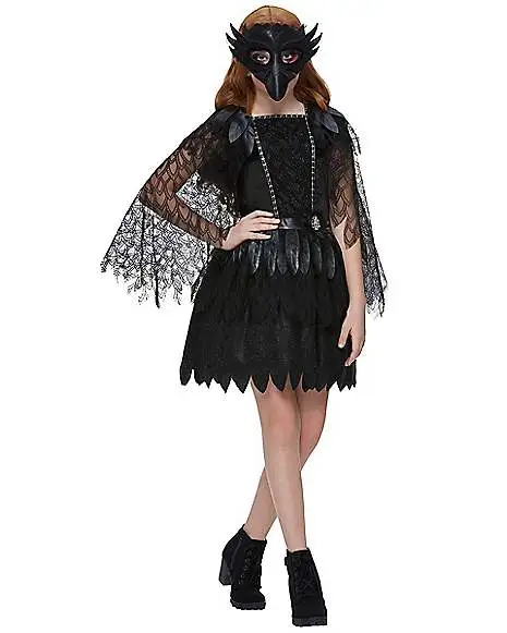 Spirit Halloween Kids Mystical Raven Costume 1 Spirit Halloween Kids Mystical Raven Costume