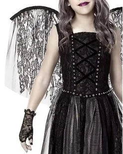 Spirit Halloween Kids Dark Angel Costume -Girls Costumes Shop 01486299 c