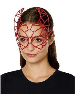 Spirit Halloween Geometric Devil Mask -Girls Costumes Shop 01489566 c