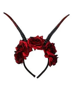 Spirit Halloween Devil Flower Headband -Girls Costumes Shop 01489723 a