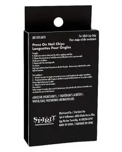 Spirit Halloween Leopard Print Press On Nails -Girls Costumes Shop 01492263 d