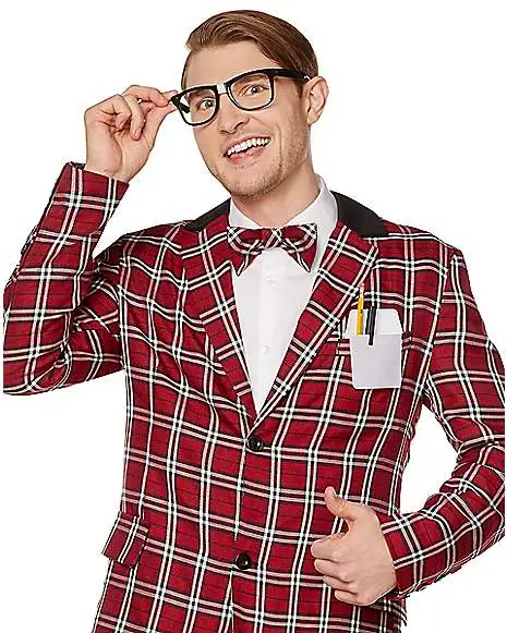 Spirit Halloween Adult Nerd Costume Kit 3 Spirit Halloween Adult Nerd Costume Kit - Image 3