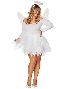 Spirit Halloween Angel Costume Kit 13 Spirit Halloween Angel Costume Kit -Girls Costumes Shop 01493717 a