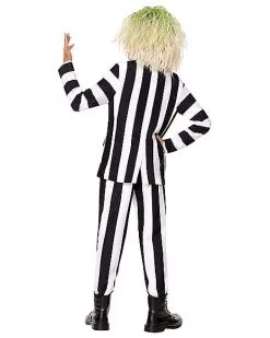 Spirit Halloween Kids Beetlejuice Costume - Beetlejuice -Girls Costumes Shop 01495407 c