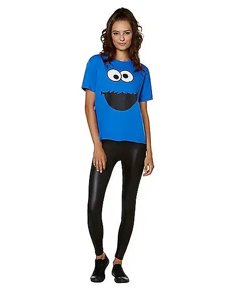 Spirit Halloween Adult Cookie Monster T Shirt - Sesame Street 4 Spirit Halloween Adult Cookie Monster T Shirt - Sesame Street - Image 4