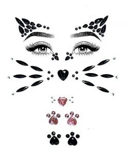 Spirit Halloween Sexy Gem Cat Decals