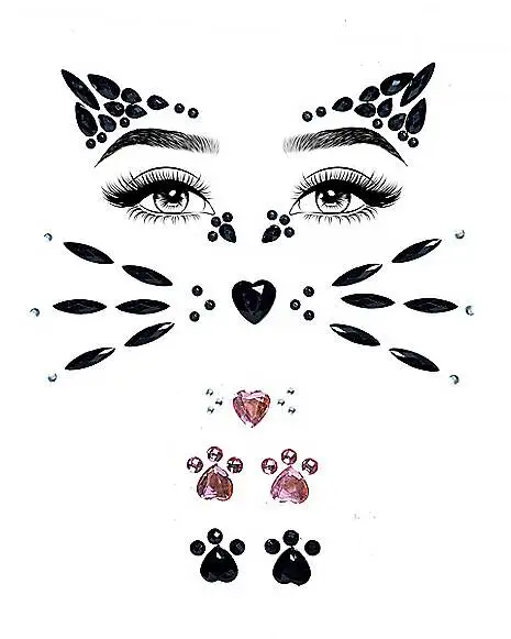 Spirit Halloween Sexy Gem Cat Decals 1 Spirit Halloween Sexy Gem Cat Decals