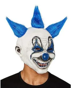 Spirit Halloween Light-Up Krazy Clown Full Mask -Girls Costumes Shop 01498344 c