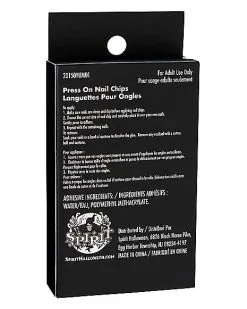 Spirit Halloween Fallen Angel Press On Nails -Girls Costumes Shop 01498864 d