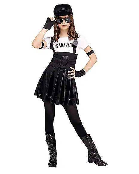 Spirit Halloween Kids SWAT Team Costume 1 Spirit Halloween Kids SWAT Team Costume