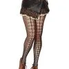 Spirit Halloween Steampunk Crochet Tights