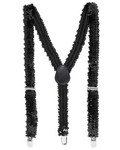 Spirit Halloween Sequin Suspenders -Girls Costumes Shop 01502970 a