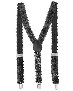 Spirit Halloween Sequin Suspenders -Girls Costumes Shop 01502970 b