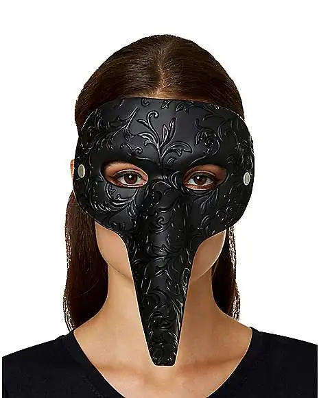 Spirit Halloween Female Plague Doctor Half Mask 1 Spirit Halloween Female Plague Doctor Half Mask
